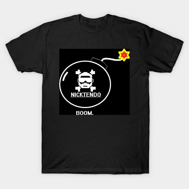 BOOM! T-Shirt by nicktendo8bitwrassler